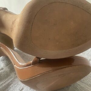 💎Stuart Weitzman Brown Ankle Strap Heels